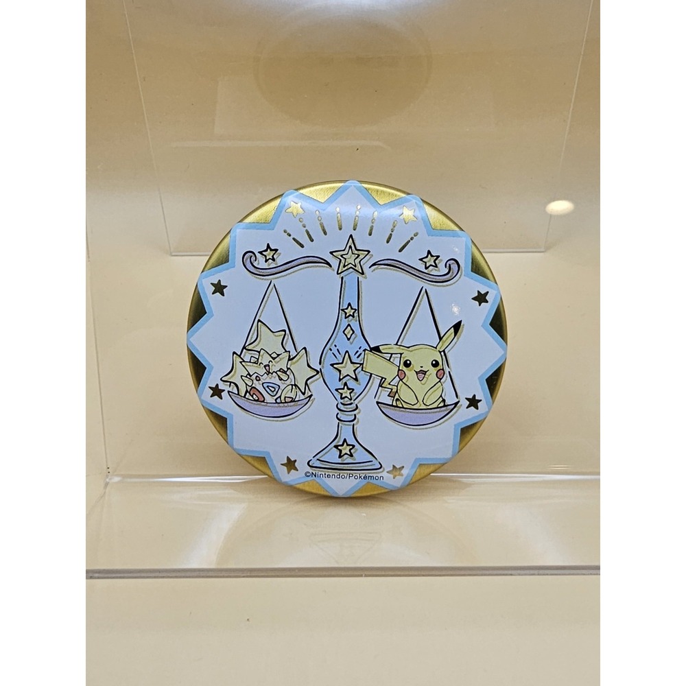 Togepi Pikachu Pokemon Constellation Star Series Can Badge Japan F/S‎